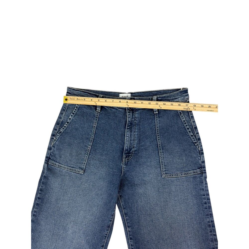 NWT Hudson Jeans Blue Wide Leg Denim Pants Size 31 - Picture 7 of 10